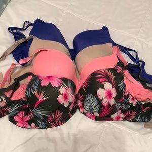 Bundle of VS Pink bras size 36 D